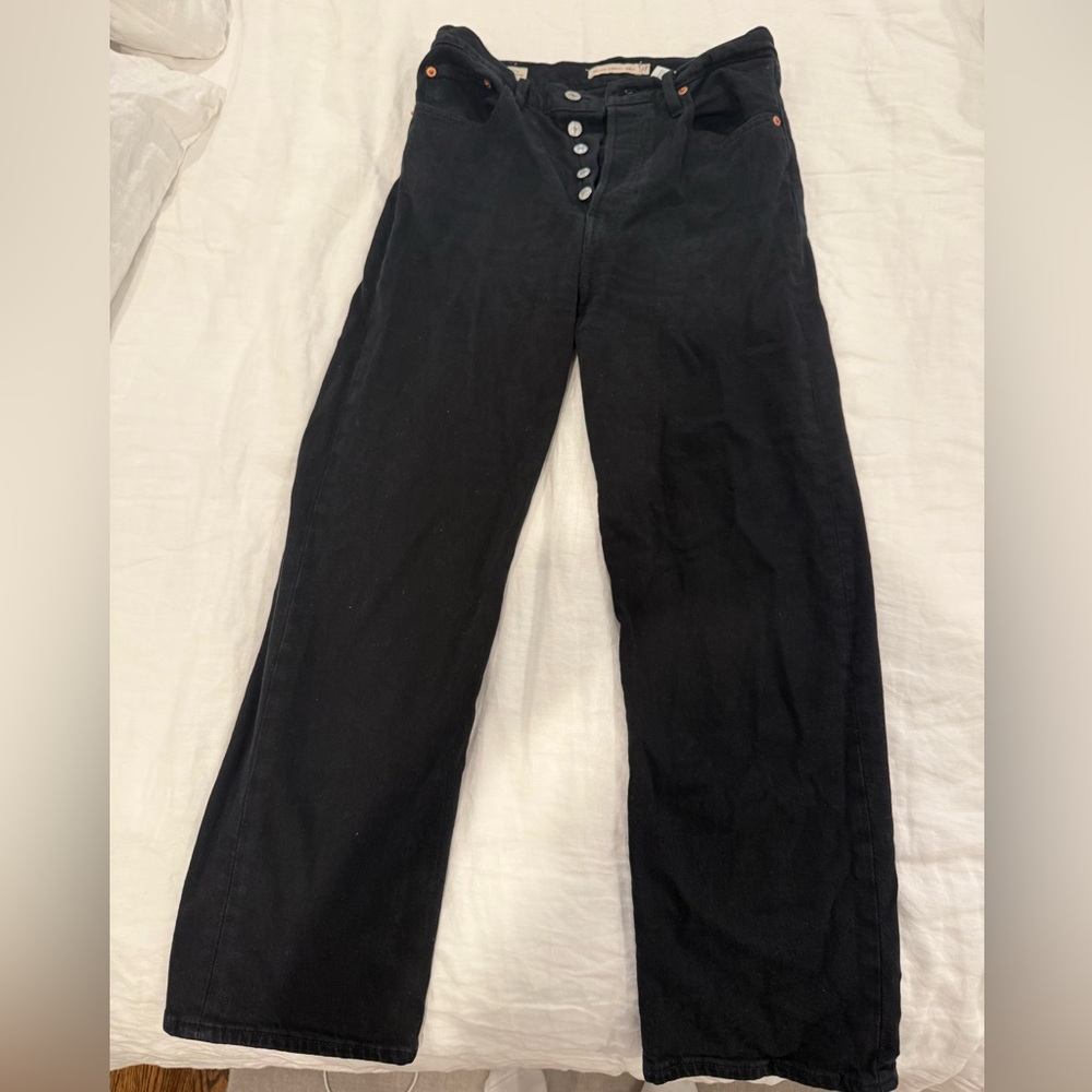 Levi’s Ribcage Black Jeans